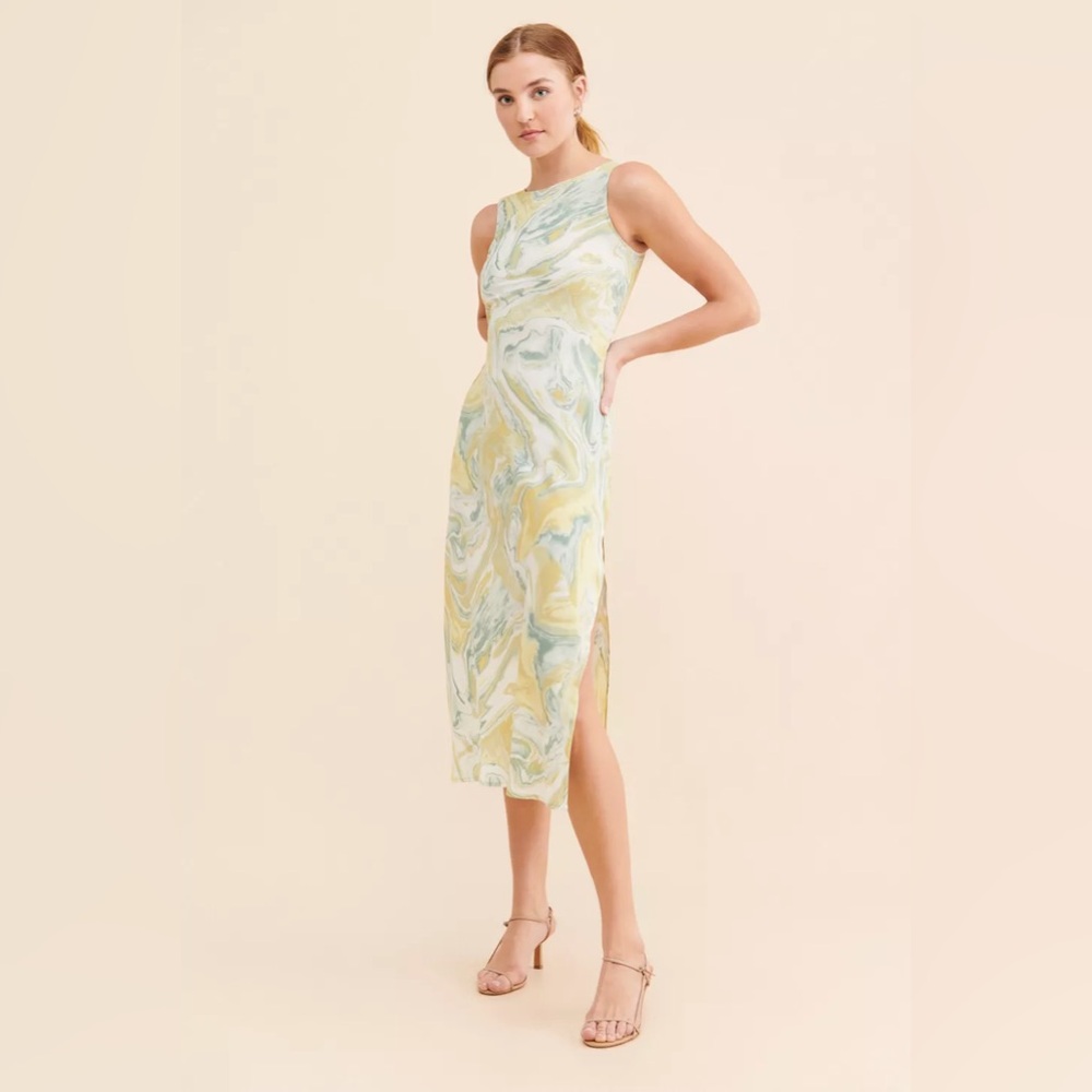 Urban Outfitters MinkPink Alora Bias Midi Dress